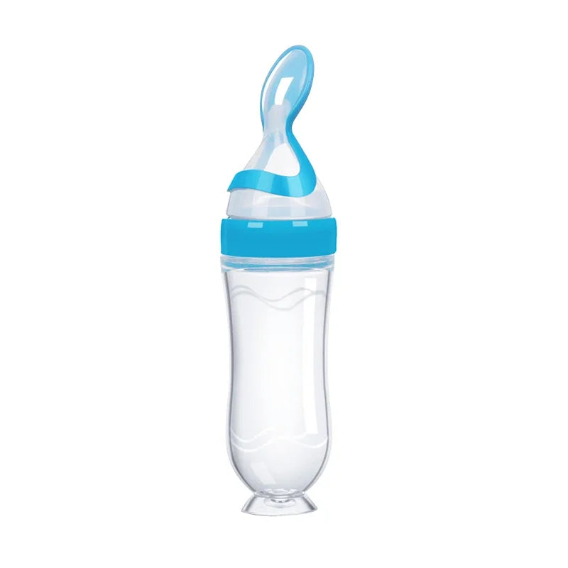 Squeeze Spoon Feeding Bottle