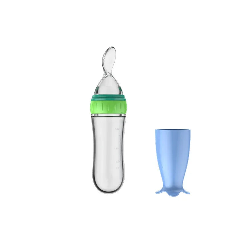 Squeeze Spoon Feeding Bottle