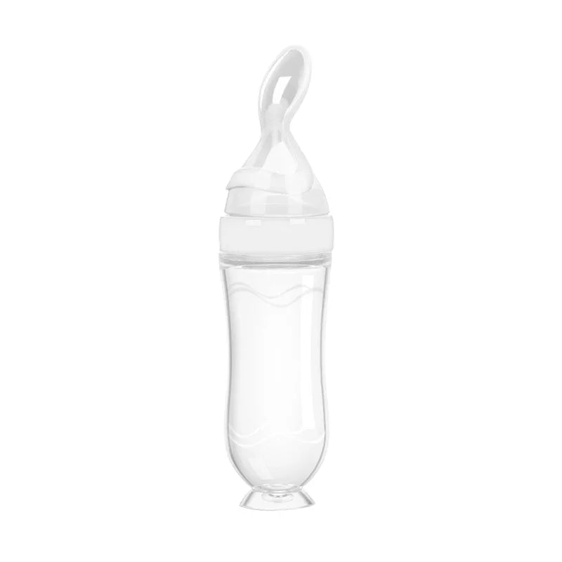 Squeeze Spoon Feeding Bottle